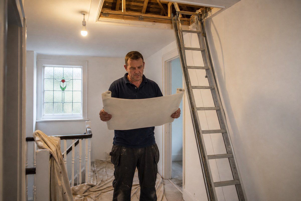 Loft conversion site survey in Chelmsford